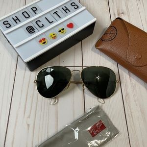 Ray-Ban Aviators Gold